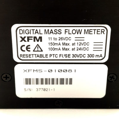 New AALBORG XFMS-010081 Digital Mass Flow Meter 0-100 mL/Min Air, Out: 0-5v, RS 485