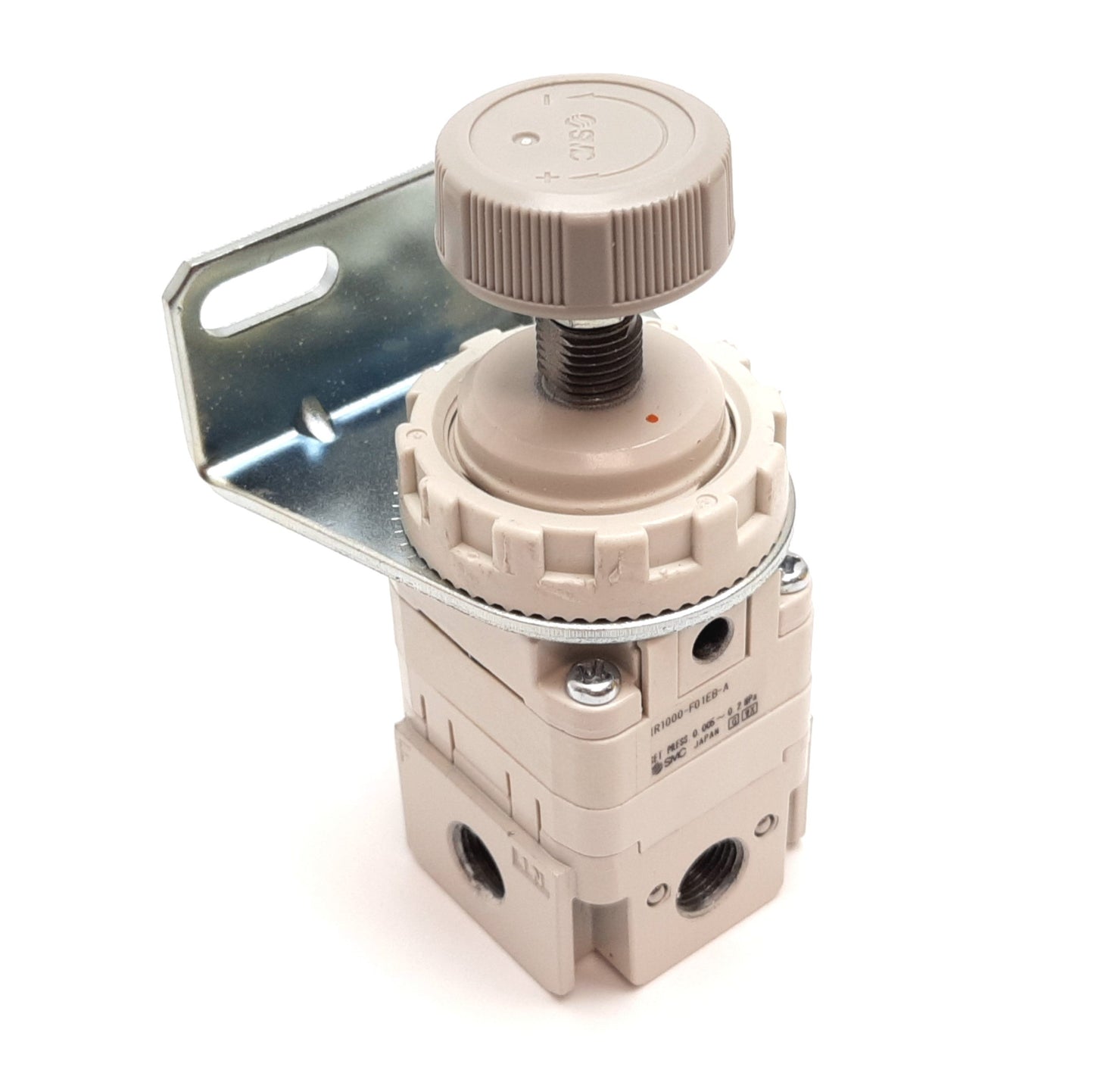 Used SMC IR1000-F01EB-A Precision Regulator, In: 1.0MPa Max, Out: 0.005-0.2MPa, G1/8