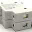 Used Lot of 4 Ferraz Shawmut USCC2 UltraSafe Fuse Holders, 2 Pole 600V 30AMP 35mm DIN