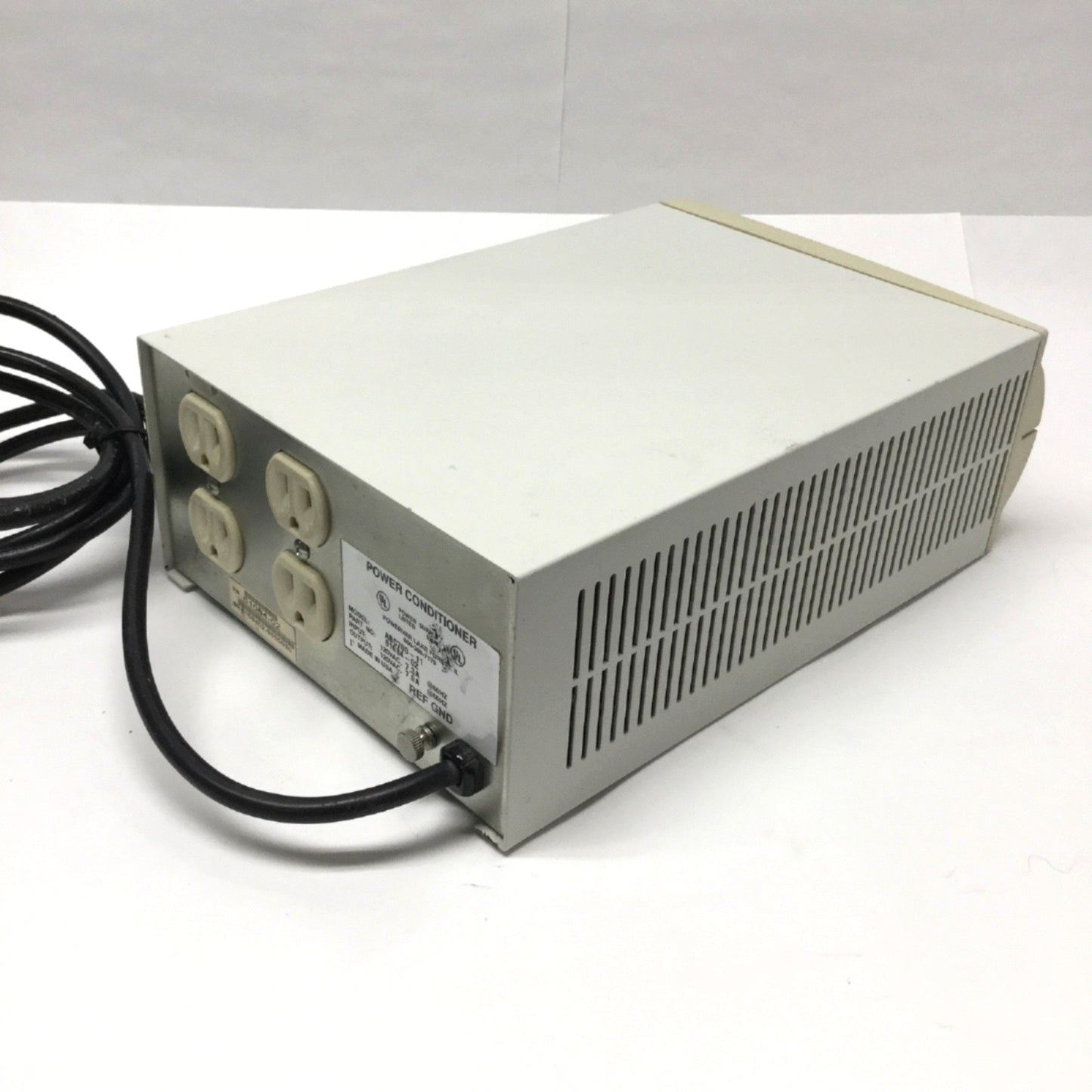 Used Powervar ABC700-11 3-Stage Toroidal Power Conditioner 4-Outlet, 840VA, 120VAC 7A