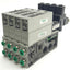Used Lot of 4 Numatics 051RS100JP16W00 Regulator & Manifold 1 Port Pressure