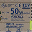 Used Idec PS5R-D24 Switching Power Supply, Input: 100-240VAC, Output: 24VDC 2.1A 50W