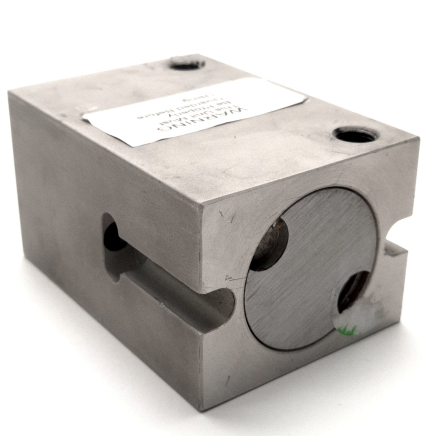 Used AZCO GC400 Pneumatic Cylinder For Sur-Cut Guillotine Knife 30-90 Psi, 40mm Bore