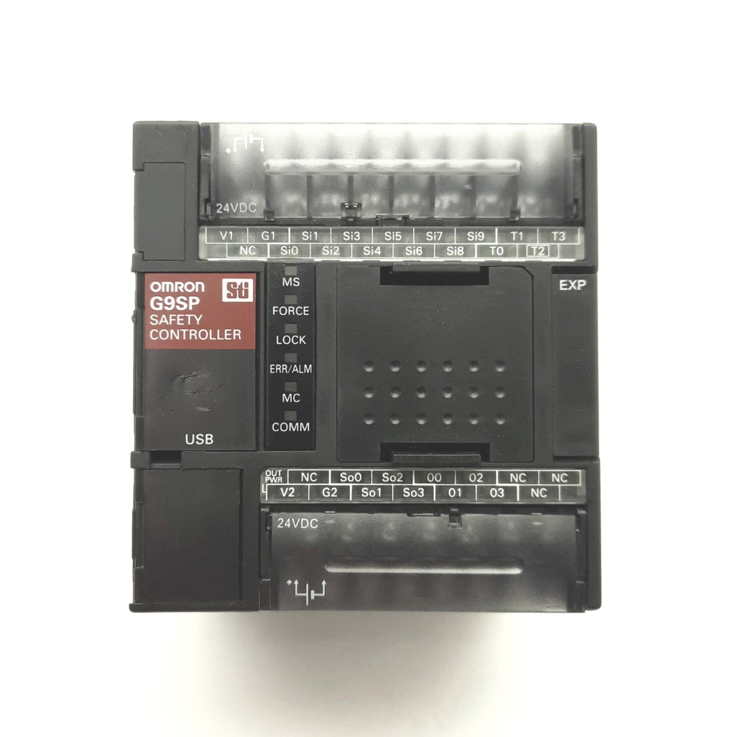 Used Omron G9SP-N10S Programmable Safety Controller 10 In 4 Out PNP 24VDC