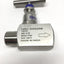 Used WE Anderson HNV-SSS25B Stainless Steel 316 Needle Valve, 3/4" NPT M x F, 6000psi