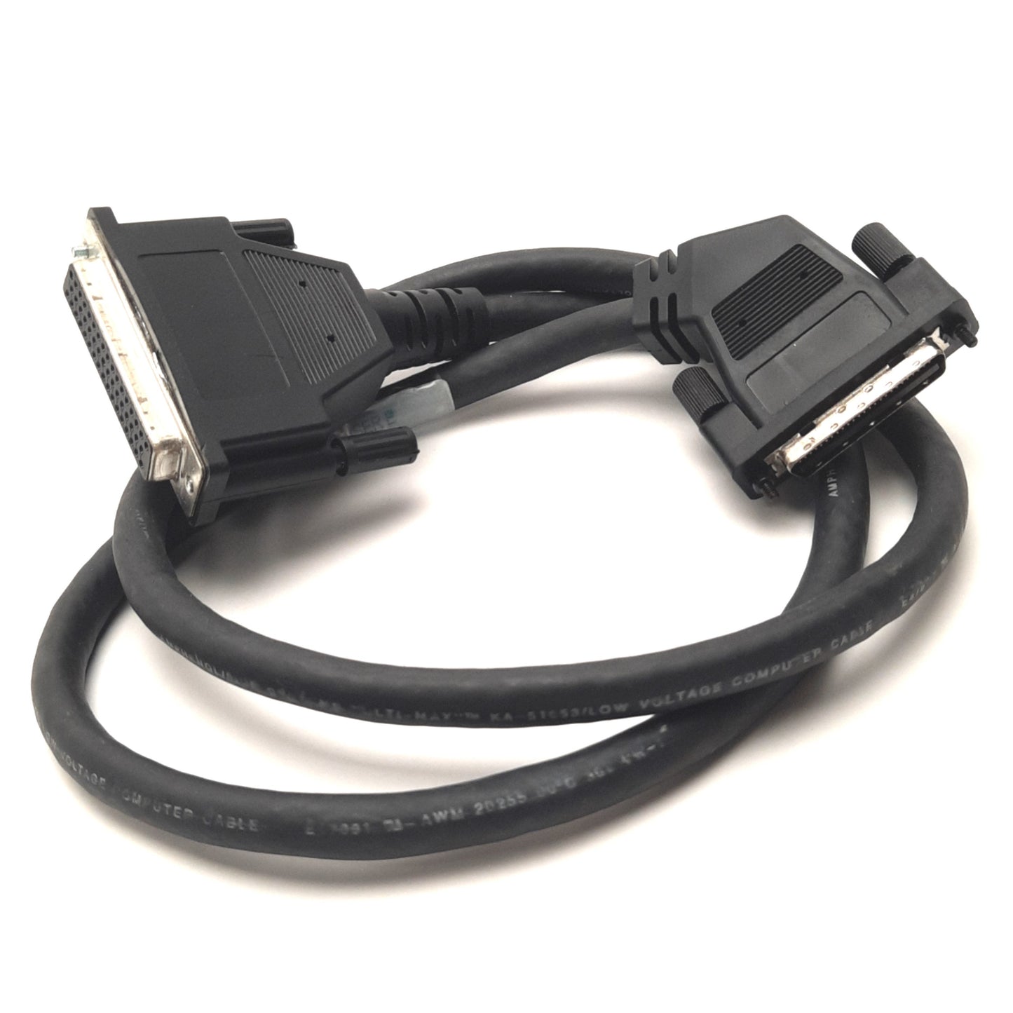 Used Allen Bradley 9101-1369-003 REV C01 Interface Cable J1 to 50-Pin D-Sub, 3 Feet