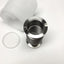 New – Open box Nor-Cal 2FC-NW-40-2 Flexible Bellow Coupling Vacuum Fitting DN 40 ISO-KF, 4.2" L