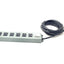 Used Waber Tripp-Lite UL24RA-15 Power Strip, 6-Outlet, 5-15R, 120VAC 50/60Hz 15A