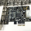 New IOCREST SY-PEX30016 FireWire 800 Expansion 1x 1394a, 2x 1394b PCI-e Combo Card
