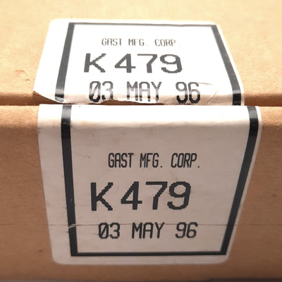 New Gast MFG K479 Repair Kit For 23 Series Oilless Vacuum Pumps & Compressors