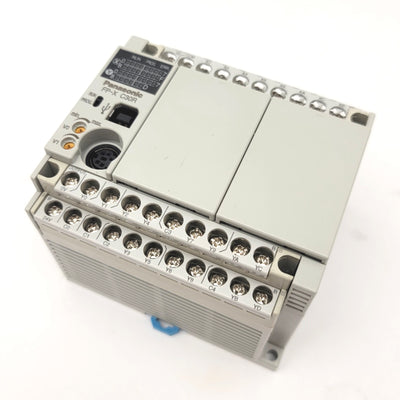 Used Panasonic AFPX-C30R Programmable Control Unit 16 Inputs, 14 Outputs, 100-240VAC