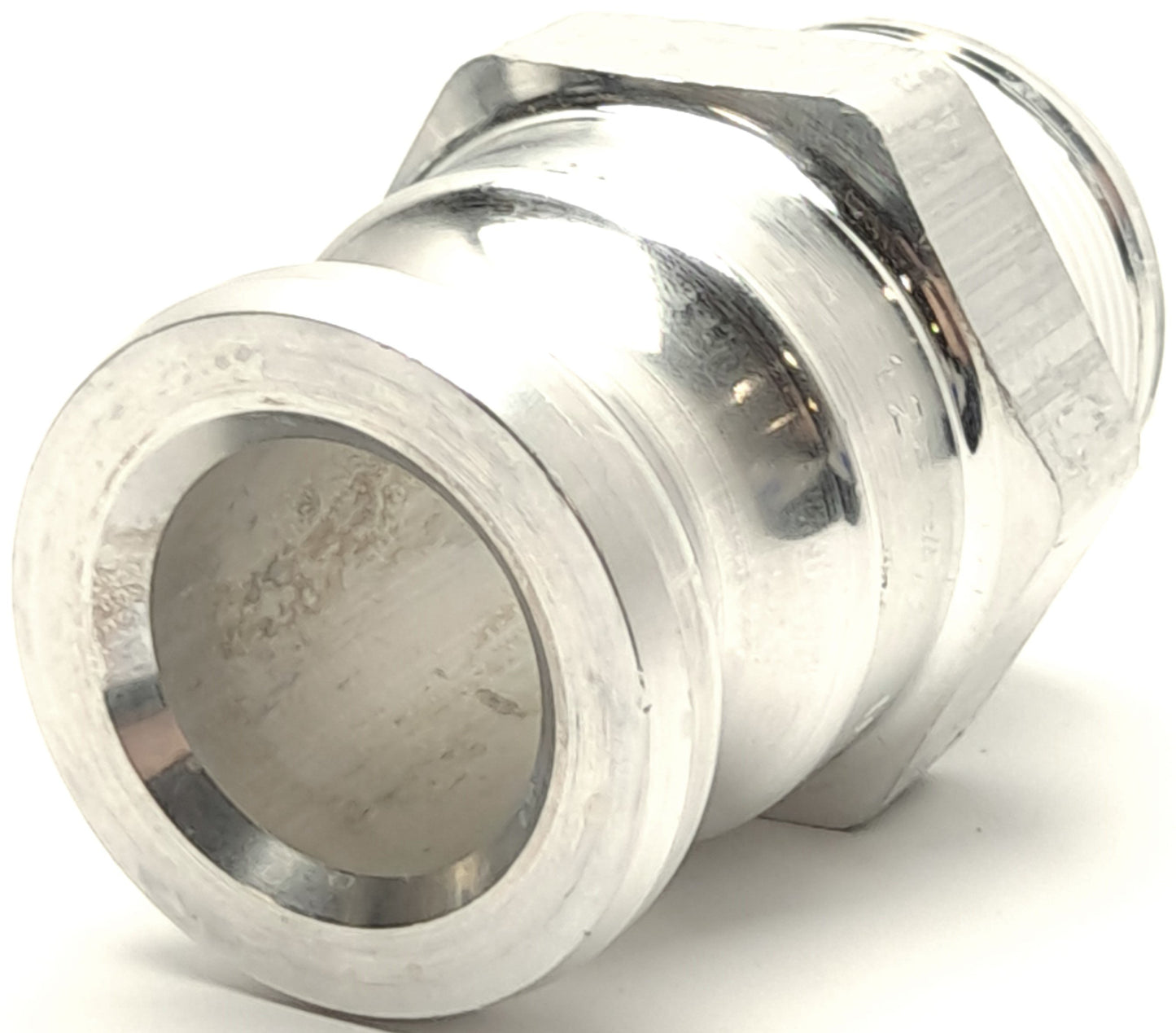 Used Lot of 5 PT Coupling 1000612 Cam & Groove Aluminum Part F Adapter, 1-1/4" MNPT
