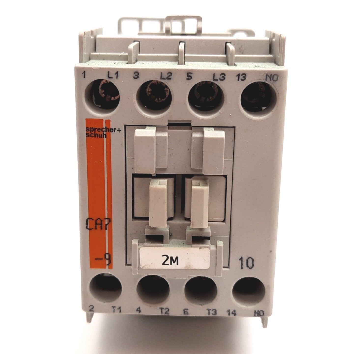 Used Sprecher Schuh CA7-9-10 Contactor, 3-Pole With N/O Aux, Coil: 110/120VAC