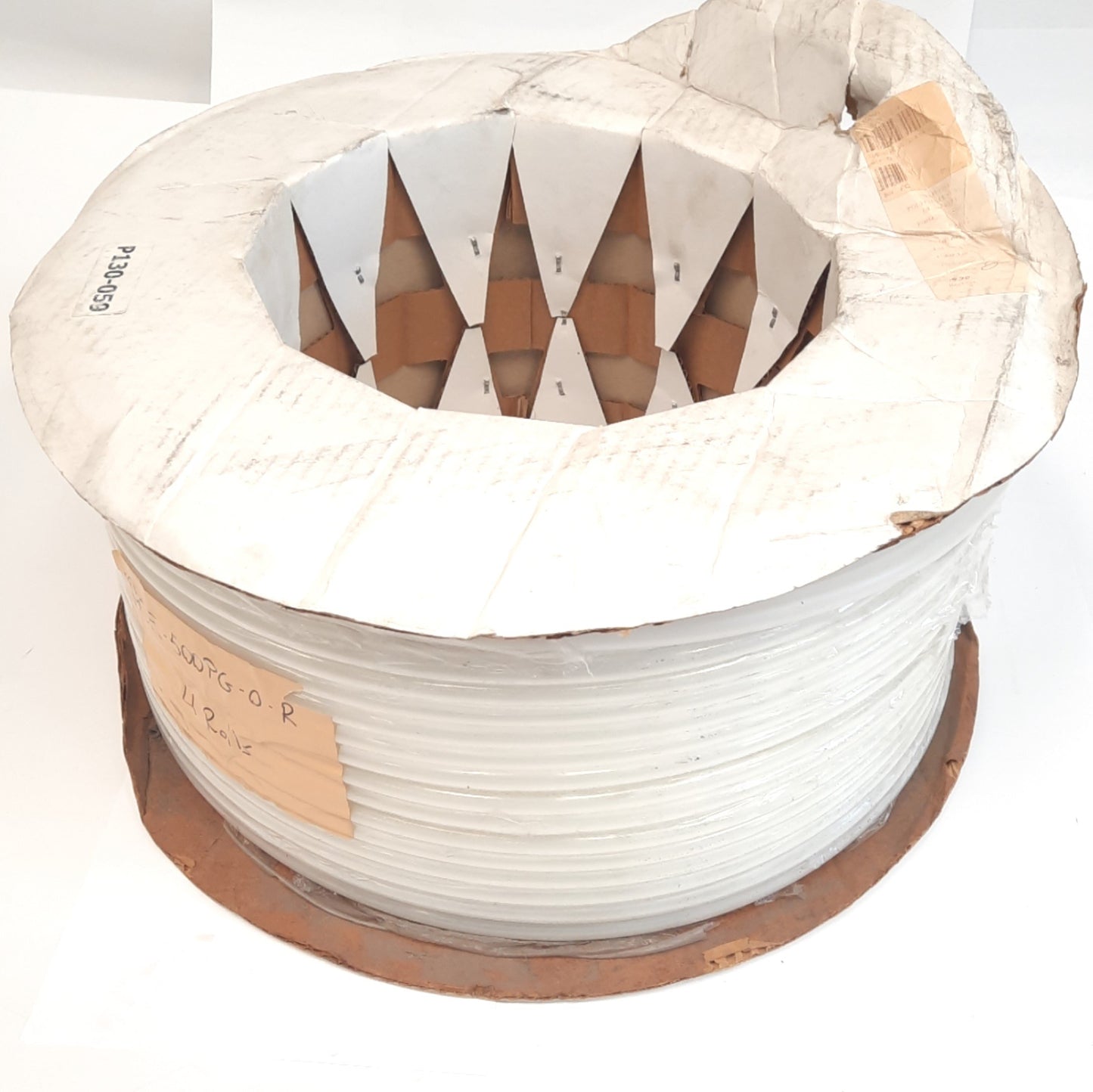 Used Polyconn PCE-500PG-0-R Polyethylene Tubing, OD: 1/2", ID: 3/8", Approx. 490ft