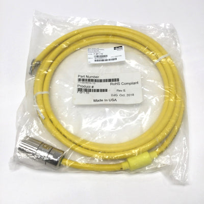 New Parker 71-025010-10 F-9F1 Servo Motor Encoder Feedback Cable PS Connector, 10ft