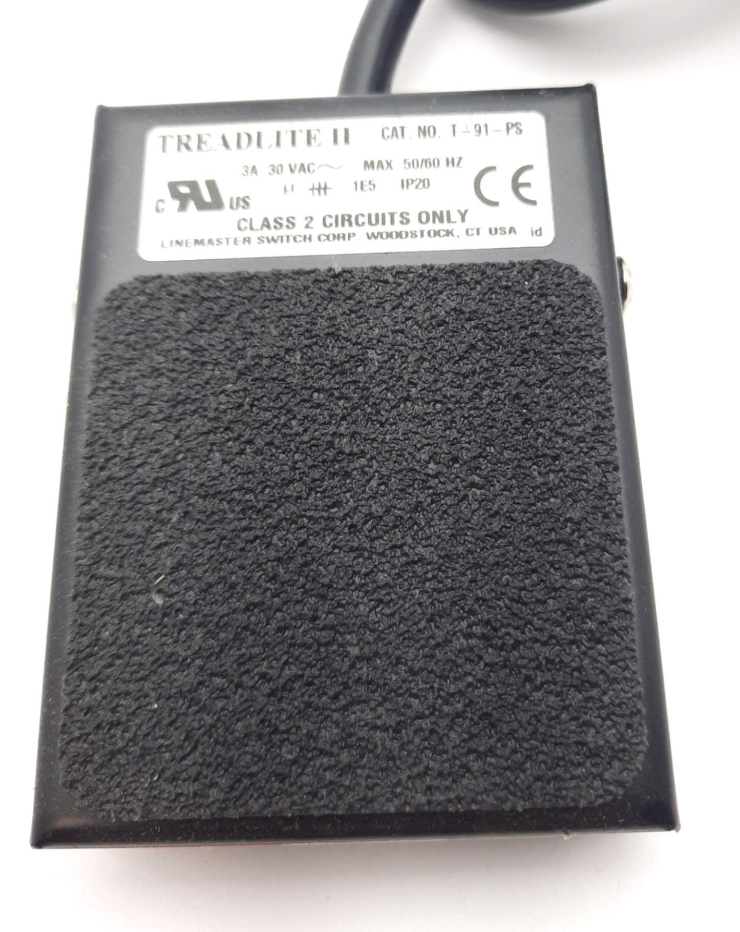 Used Treadlite T-91-PS Foot Switch Foot Pedal 30VAC 3A SPDT-NO 1 Pole 2 Position