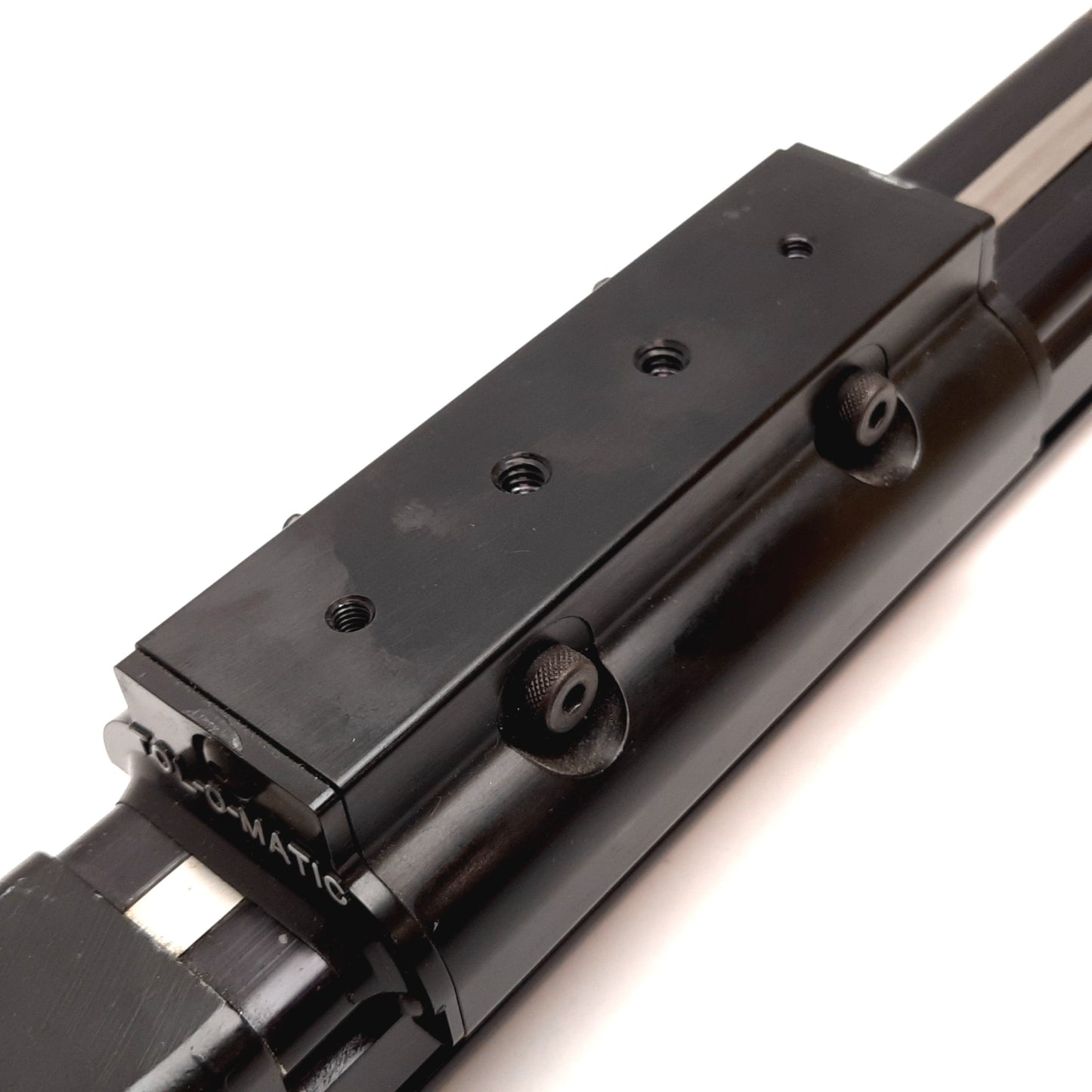 Used Tolomatic 09100006 Linear Actuator, Stroke: 3", Stage: 4.5" x 1.3", 1/8" NPT