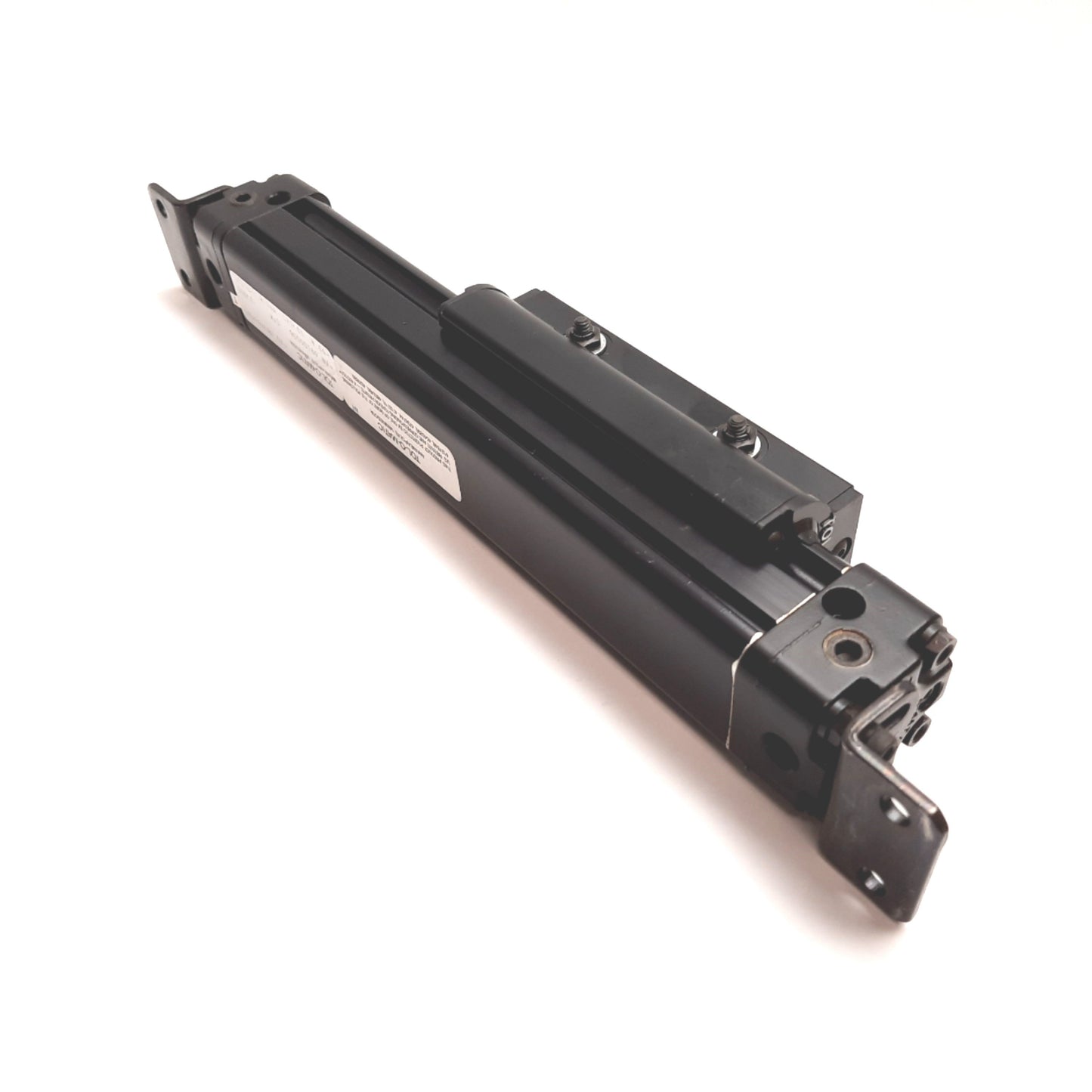 Used Tolomatic 09100006 Linear Actuator, Stroke: 3", Stage: 4.5" x 1.3", 1/8" NPT