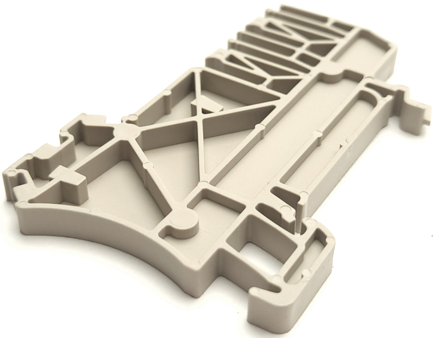 Used Lot of 46 Weidmuller ZAP/TW ZIA1.5/3L Z-Series End and Intermediate Plate, TS 35