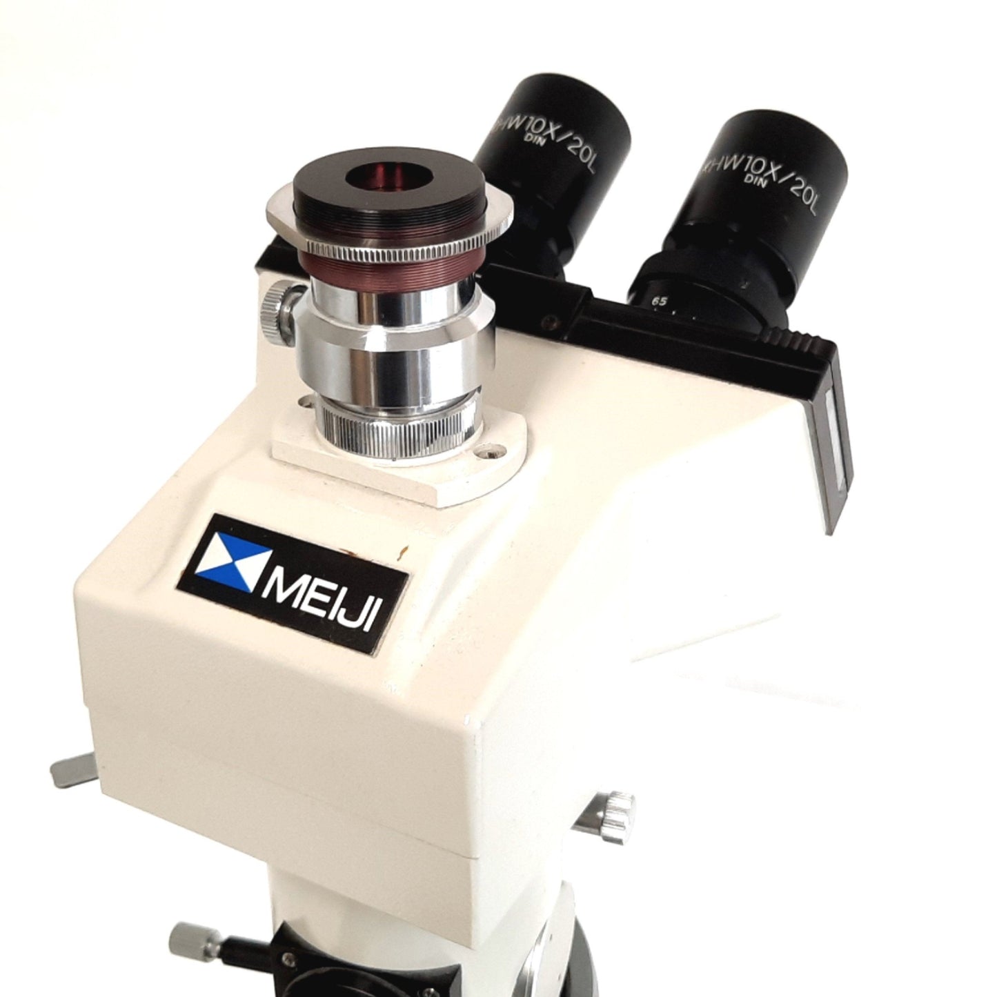 Used Meiji Techno ML8000 Metallurgical Microscope, Objective: S.Plan M20X, 120VAC