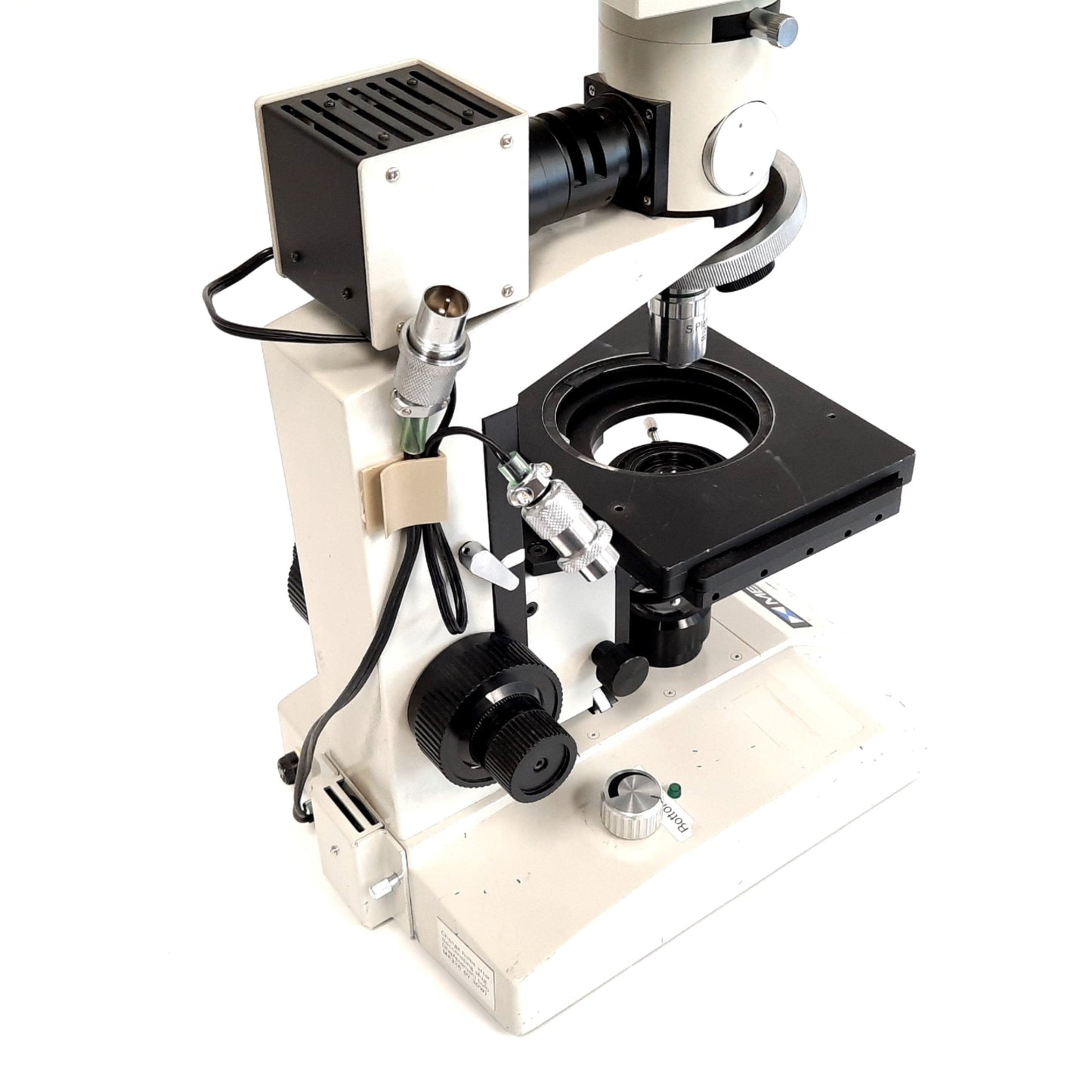 Used Meiji Techno ML8000 Metallurgical Microscope, Objective: S.Plan M20X, 120VAC