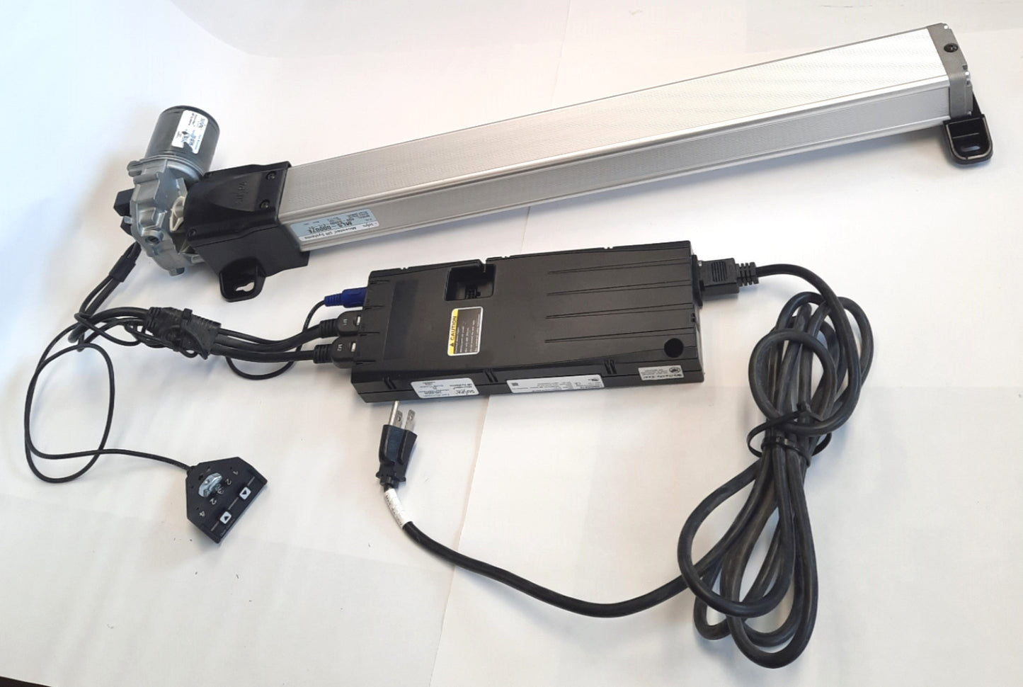 Used Suspa Movotec MLS-00007E Bolt-On Motor Driven Lift System 120VAC, 1000lbs, 11.8"
