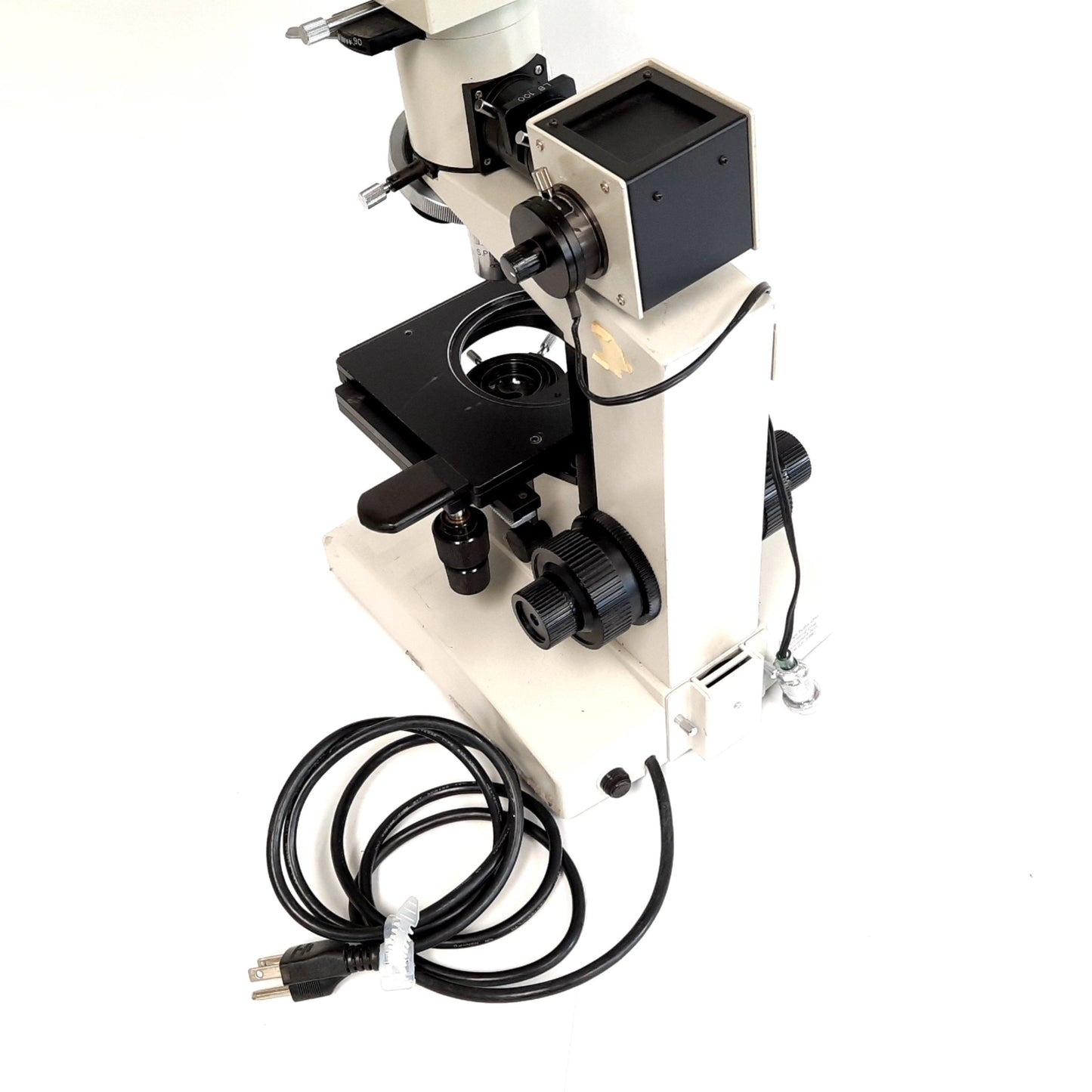 Used Meiji Techno ML2000/PT10 Metallurgical Microscope, Objective S.Plan M20X, 220VAC