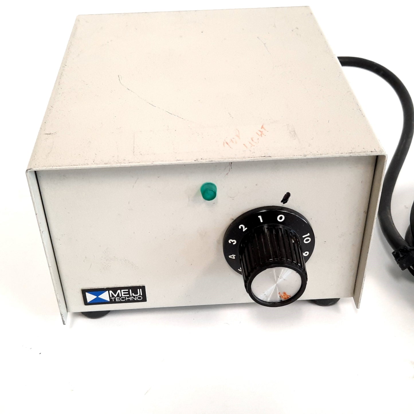 Used Meiji Techno ML2000/PT10 Metallurgical Microscope, Objective S.Plan M20X, 220VAC