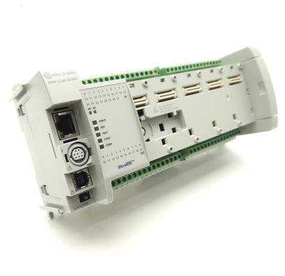 Used Allen Bradley 2080-LC50-48QBB Micro850 PLC, 5-Slot, 48x I/O, Ethernet/IP, 24VDC
