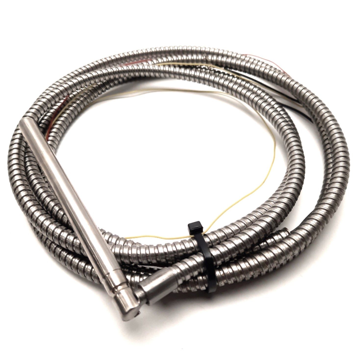 Used Entherm HR37048M Cartridge Heater 3/8" x 4.5", SS Hose Length: 92", 120v AC 300W