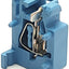 Used Lot of 100 Weidmuller ZVL 1.5 BL, 1650360000 Terminal Block Distribution Plugs