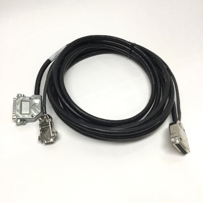 Used Aerotech C18394-50 Rev B Configured Brushless Motor Feedback Cable 25-pin, 5m