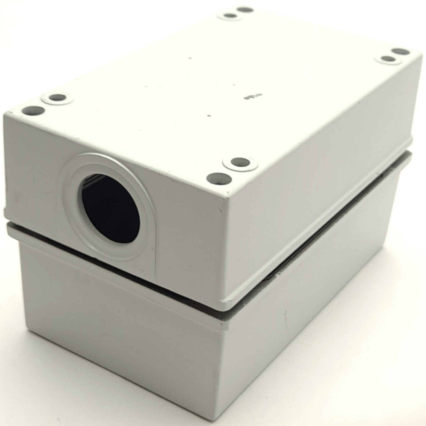 Used Sprecher + Schuh DZA 3-2A Push Button Enclosure, 2-Hole, Material: Aluminum