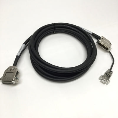 Used Aerotech C18394-50 Rev E Configured Brushless Motor Feedback Cable 25-pin, 5m
