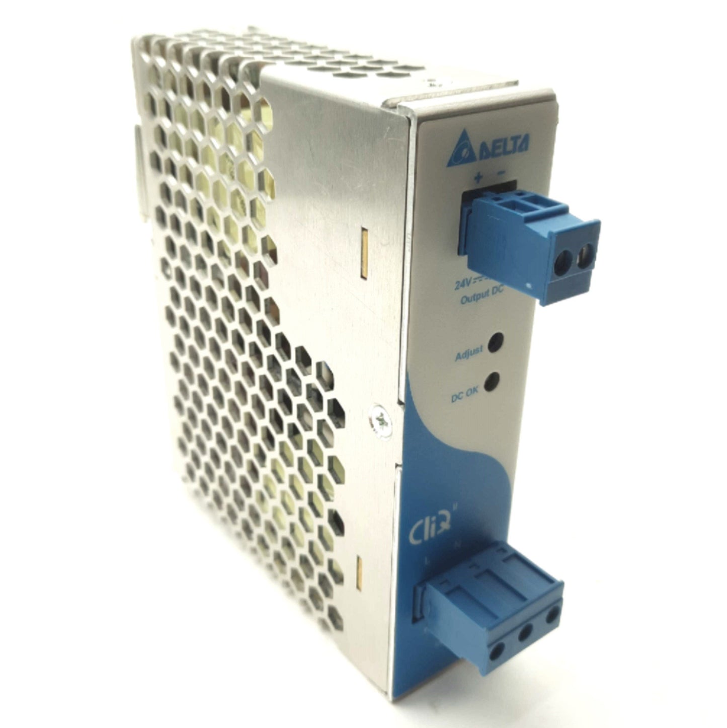 Used Delta Electronics DRP024V060W1BA Power Supply, Out: 24VDC 2.5A, In: 100-240VAC