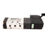 Used ARO S5SSMC Sierra Solenoid Valve, 2-Position 5-Port, 120VAC, 22-115psi, M5x0.8