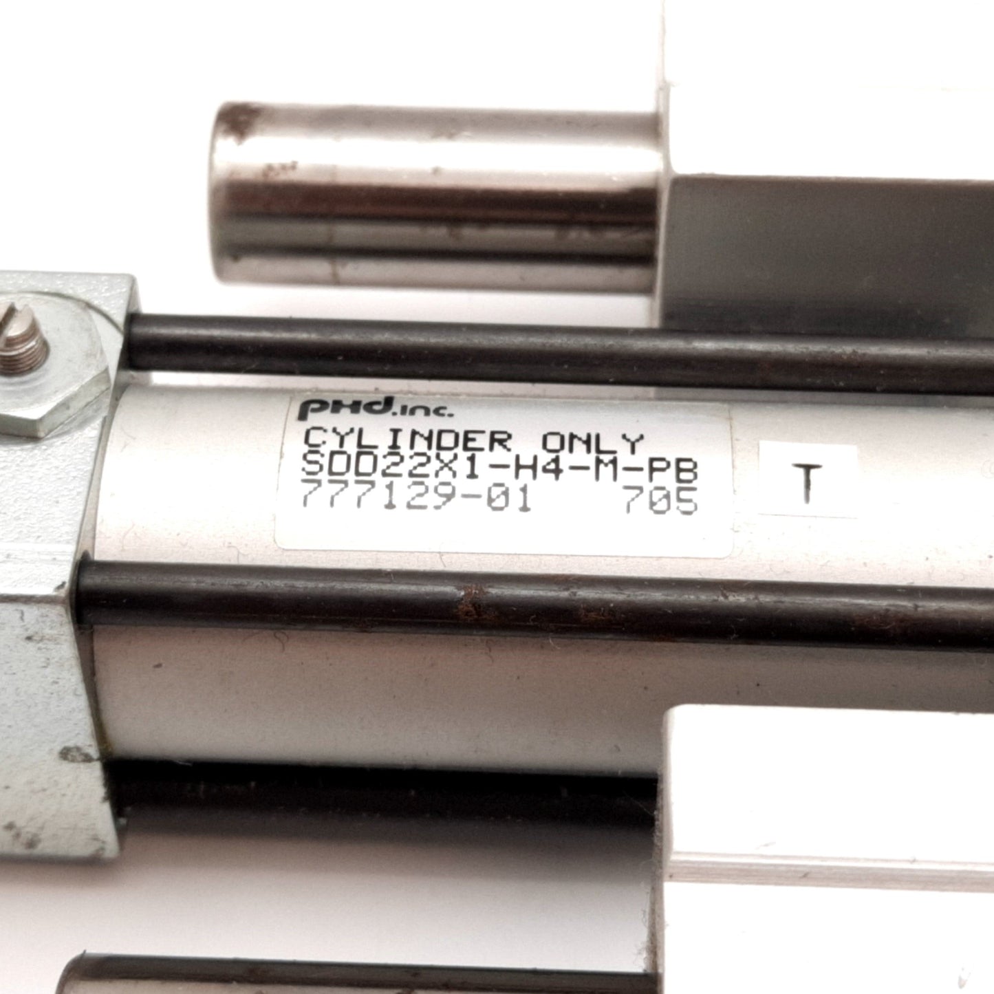 Used Phd SDD22X1-M-PB Pneumatic Slide Cylinder, Bore: 3/4", Stroke: 1", Ports: 10-32