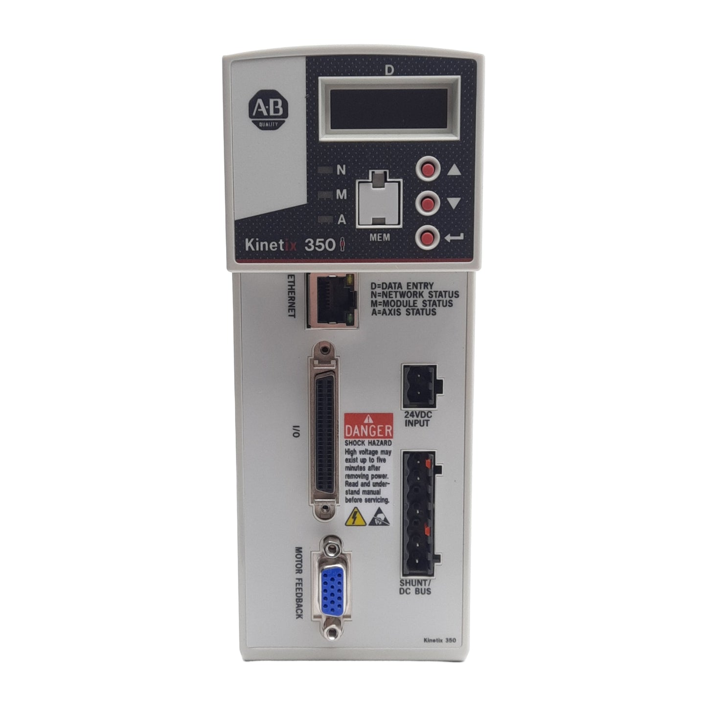 Used Allen Bradley 2097-V31PR0-LM Ser A Kinetix 350 Servo Drive 1/3-Phase 120/240VAC