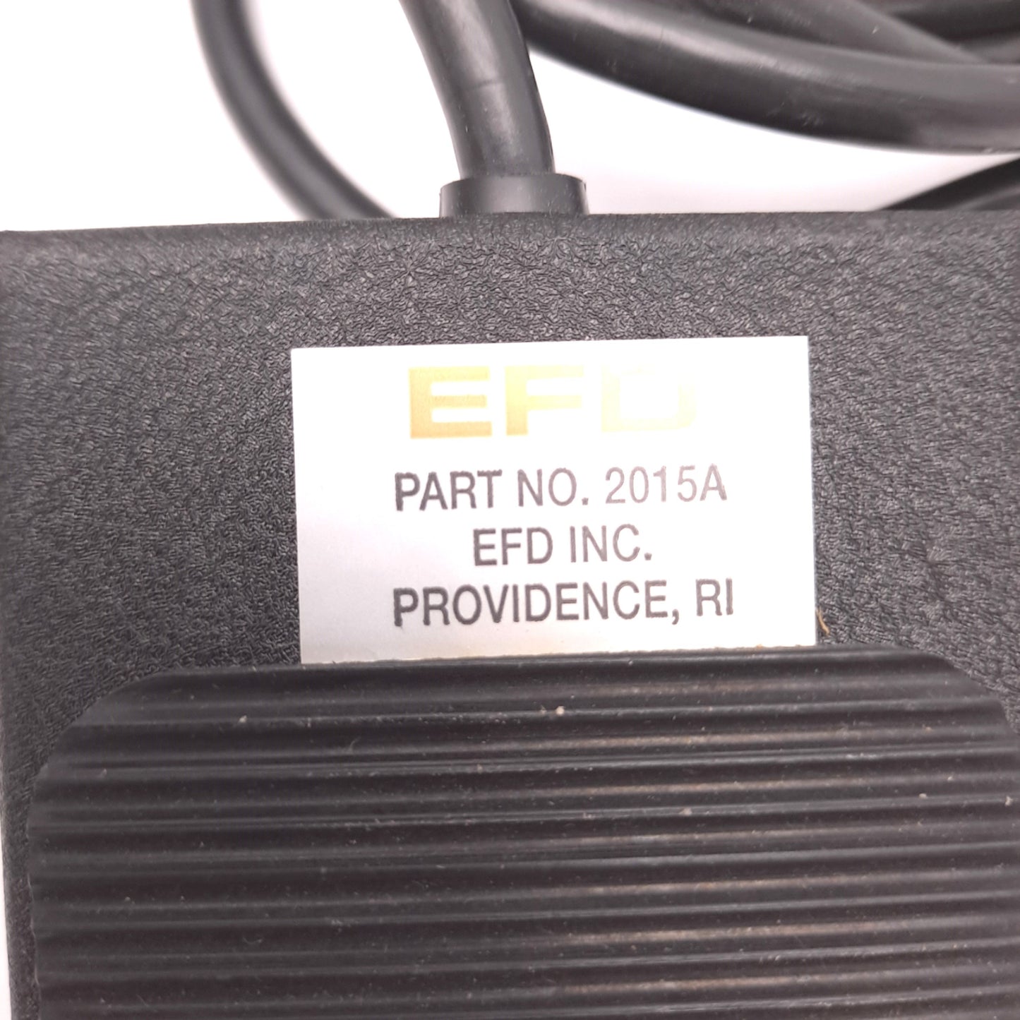 Used EFD 2015A Foot Pedal Switch For Fluid Dispenser Valve Controller 7040 7ft Cable