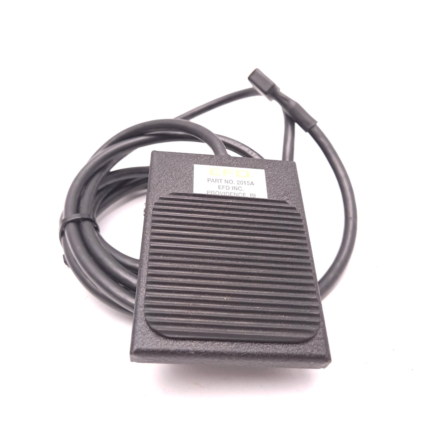 Used EFD 2015A Foot Pedal Switch For Fluid Dispenser Valve Controller 7040 7ft Cable
