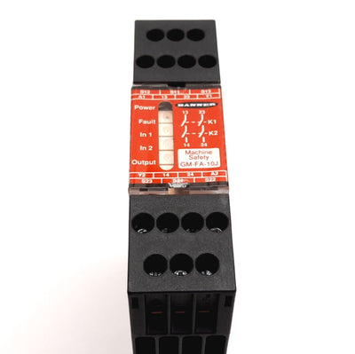 Used Banner GM-FA-10J Gate Monitoring Safety Module, Supply Voltage: 24VAC/DC