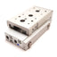 Used SMC MXS8-30P Slide Table, Bore: 8mm, Stroke: 30mm, 0.15-0.7MPa, M5x0.8
