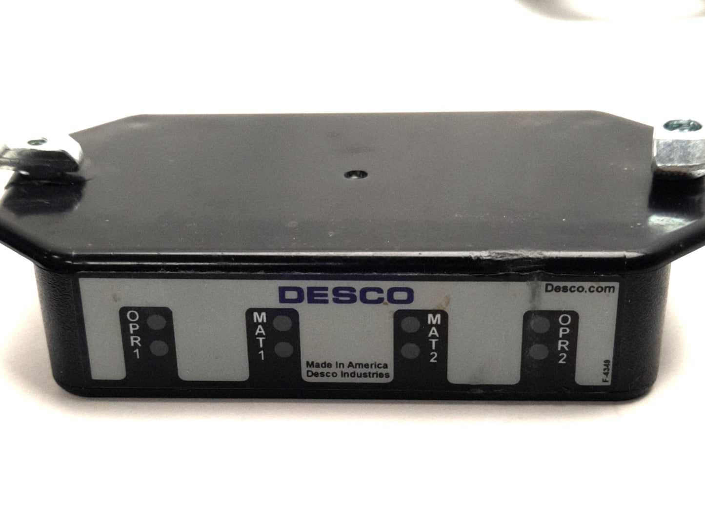 Used Desco 19232 Dual Operator Workstation Continuous Monitor, 24v AC, 500k-10m Ohms