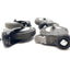 Used Set Of 4 Blickle Casters 125 x 25mm Swivel Casters With Stop-Fix Break 220Lbs