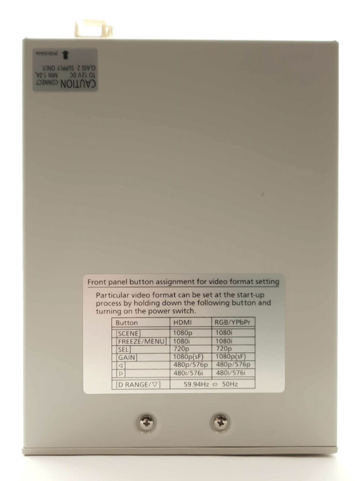 Used Panasonic GP-KH232CUA HD Camera Control Unit, 1080p, HDMI/S-Video/RGB, 12VDC