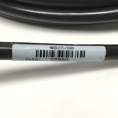 New – Open box Banner MBCC-530 Single-Ended Cable Cordset 7/8" Mini 5-pin Quick Connect, 30ft