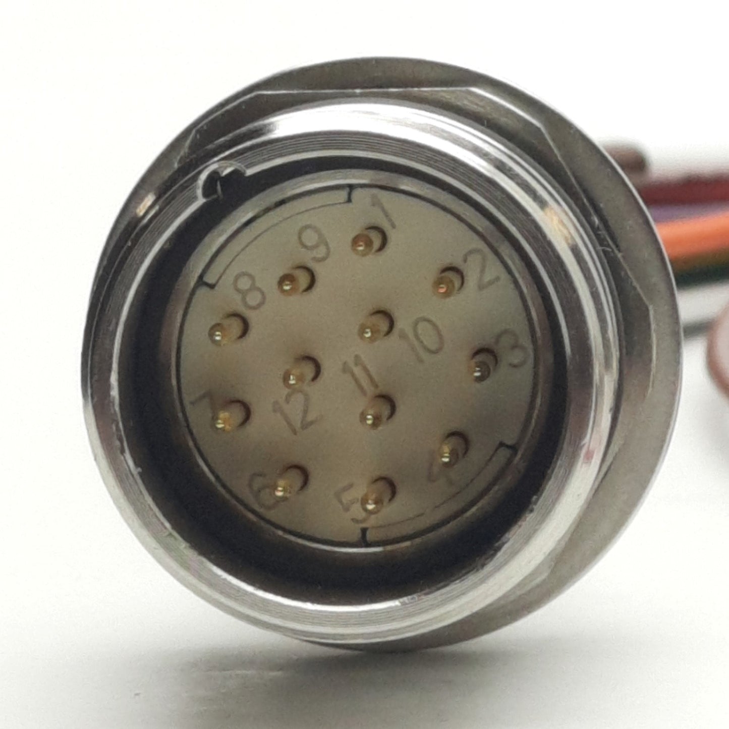 New Turck CSF 12-12-1 Panel Mount Connector, M23 Male 12-Pin, 1m, 300 VAC, 6 A