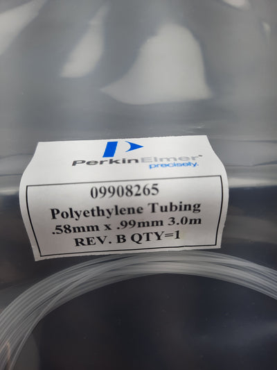New Perkinelmer 09908265 Clear Neb. Capillary Tubing 0.038" O.D 0.023I.D 10Ft