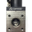 Used Nor-Cal GNV-102-A21 Genesis Modular Vacuum Valve 60-80psi 24VDC, NW-25 Flange