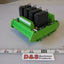 Used EuroTek ET-MRZ04/24DC/SC/N/AR 4 Relay Socket Breakout Board 24VDC Control SPDT
